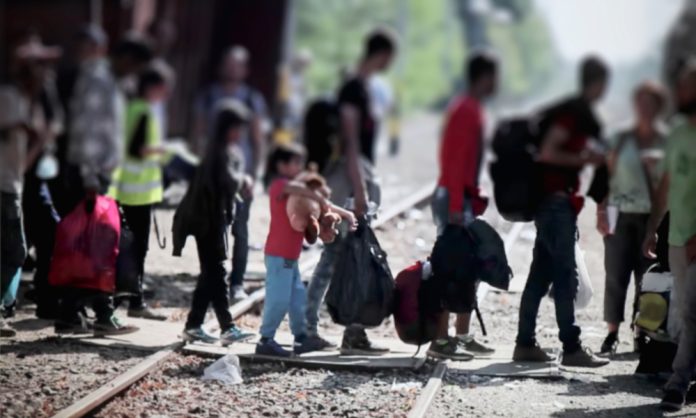 Abstract,Blur,,Bokeh,,Defocus,-,Image,For,Background.,The,Refugees suriye