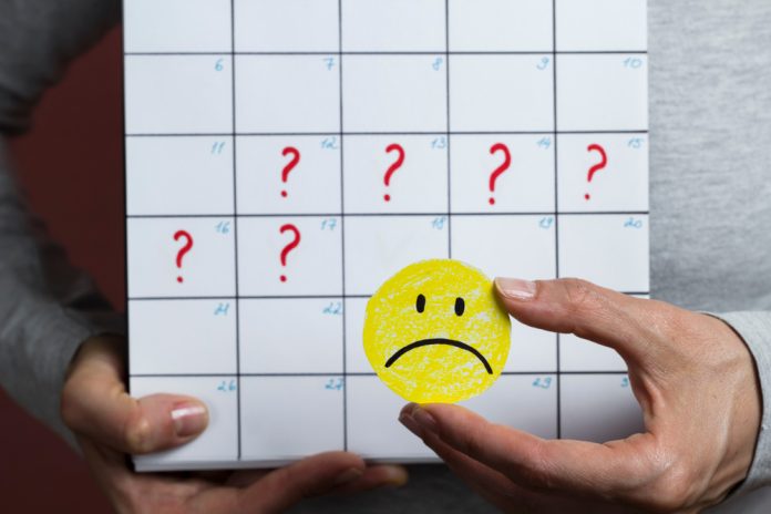 Delay,Of,Menstruation,,Violation,Of,The,Menstrual,Cycle.,The,Girl Erteleme sorunu