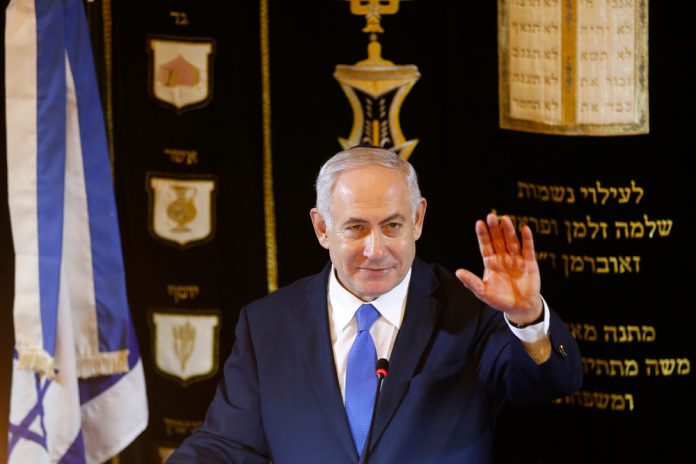 Benjamin,Netanyahu,Prime,Minister,Of,Israel,Visits,The,Synagogue,Of Netanyahu