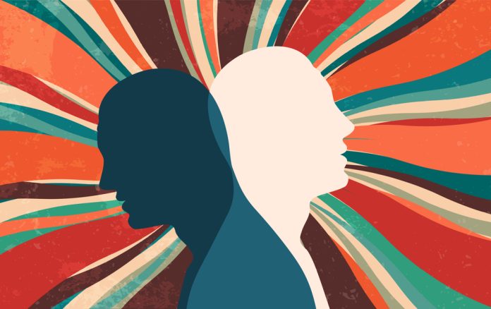 Metaphor,Bipolar,Disorder,Mind,Mental.,Double,Face.,Split,Personality.,Concept Etik ikilemler karşısında nasıl düşünülmeli?