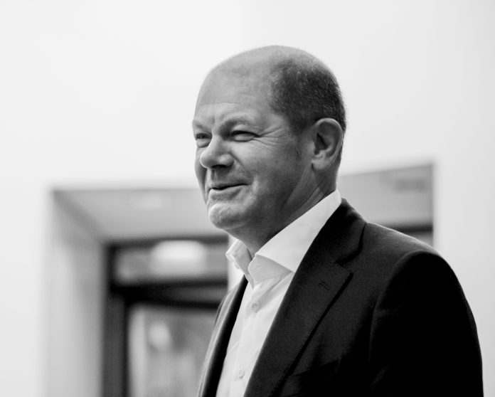 Berlin,,2018-09-24:,Olaf,Scholz,Pictured,At,A,Meeting,In,Berlin