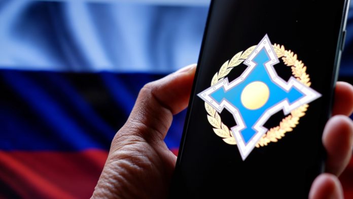 The,Collective,Security,Treaty,Organization,Logo,Known,As,Csto,,Displayed