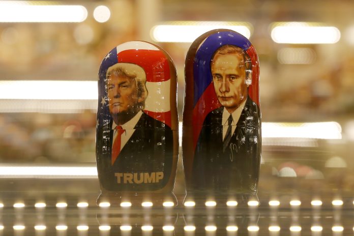 Matryoshka dolls of world leaders Ukrayna