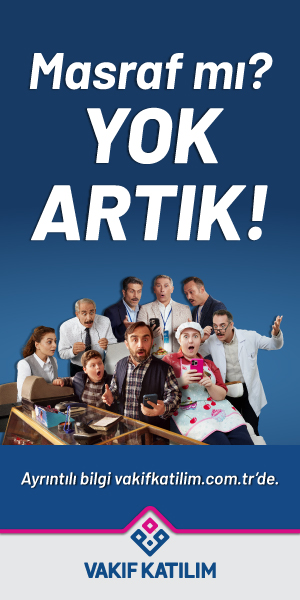 Vakıf Katılım Şaşırtan Masraf Kampanyası sol