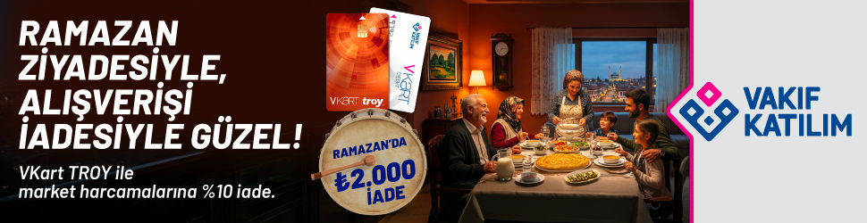 Vakıf Katılım Bankası Ramazan Genel İade Kampanyası/Üst Banner
