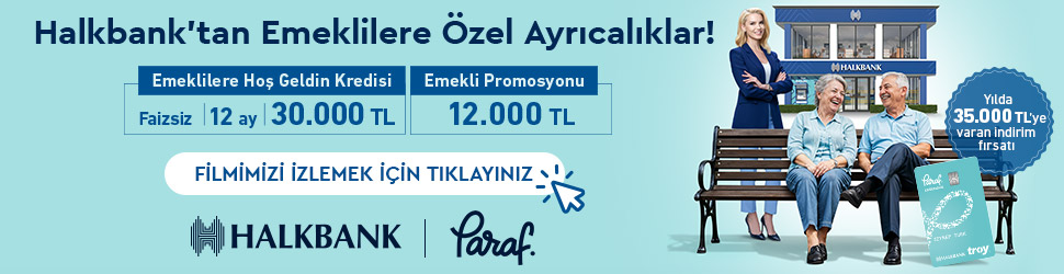 Halkbank Emekliler Paraf/Üst Banner
