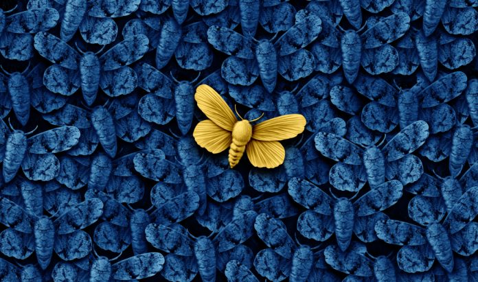 Concept,Of,Being,Different,And,Unique,As,A,Symbol,Of