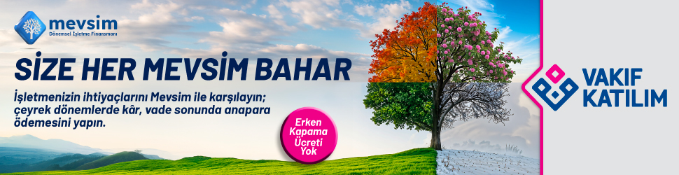 Vakıf Katılım Bankası Mevsim Kampanyası / Üst Banner