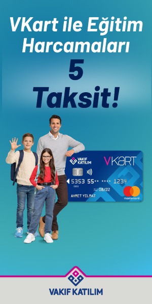 Vakıf Katılım Bankası Eğitim Taksit Kampanyası / Sol Banner