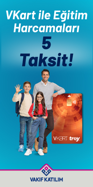 Vakıf Katılım Bankası Eğitim Taksit Kampanyası / Sol Banner
