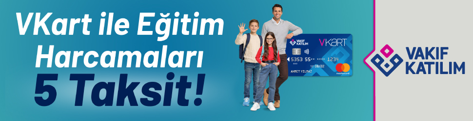 Vakıf Katılım Bankası Eğitim Taksit Kampanyası / Üst Banner