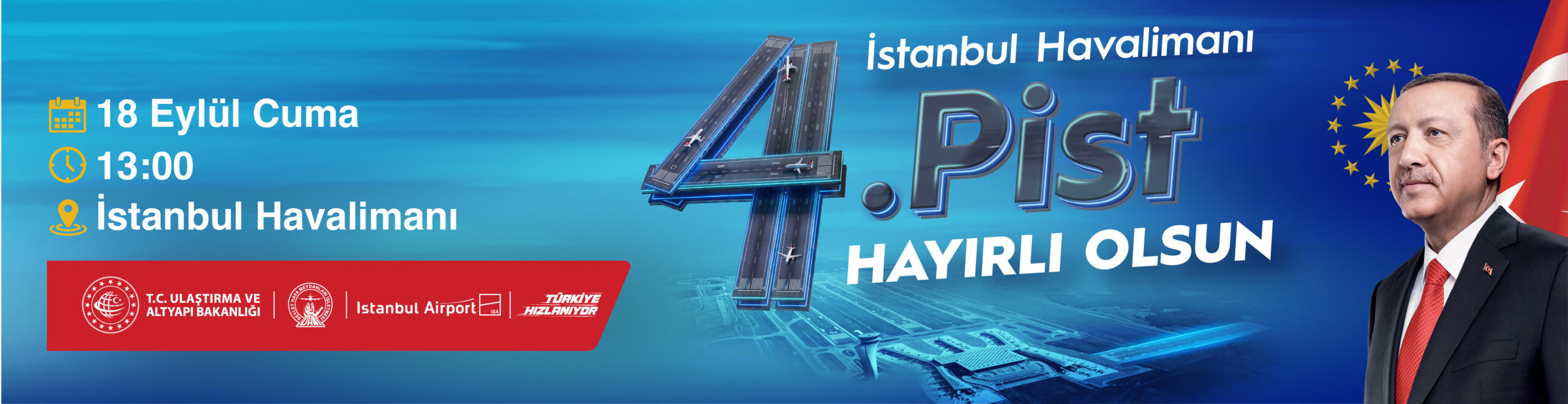 İstanbul Havalimanı 4. Pist Açılış Kampanyası / Paragraf Arası
